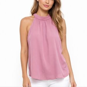 Eva Mendes for New York & Company Purple Sleeveless Blouse 16
